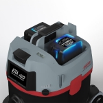 Sprintus ERA iGO Akku-Trockensauger, 55 dB, kabellos inkl. 2 Lithium-Ionen-Akku 7,5 Ah und Schnellladegerät
